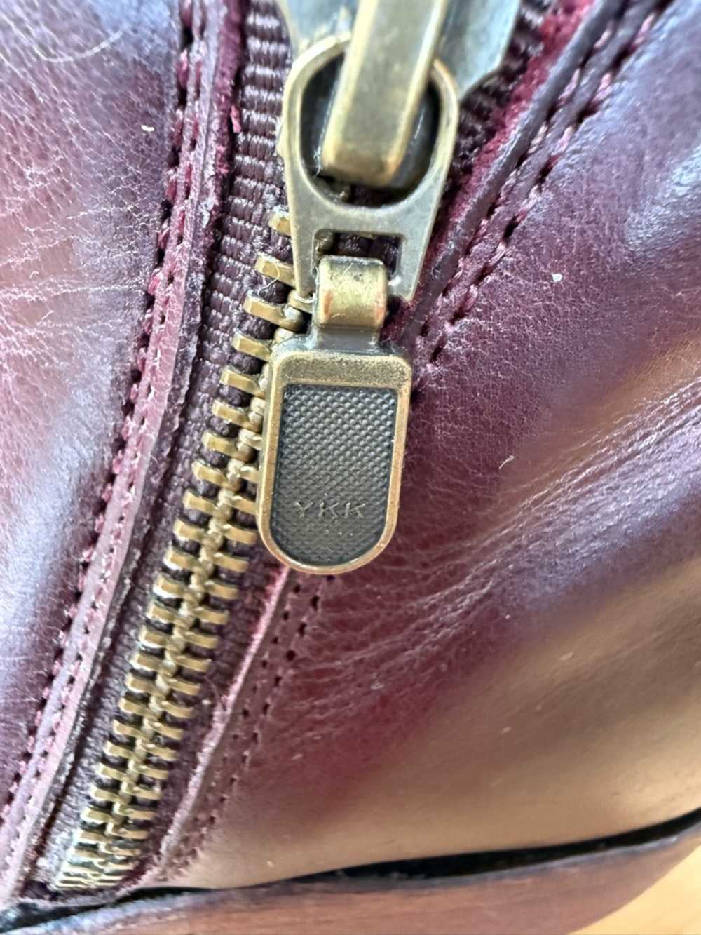 LibertyBlack twin zip booties, 8.5, deep maroon shade, EUC, Mexico, sturdy - Picture 9 of 16